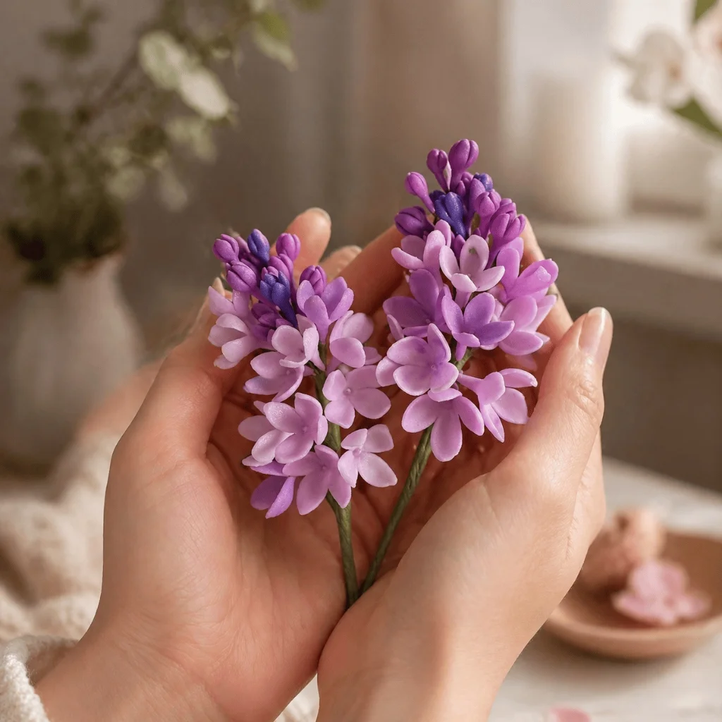 完成したライラック